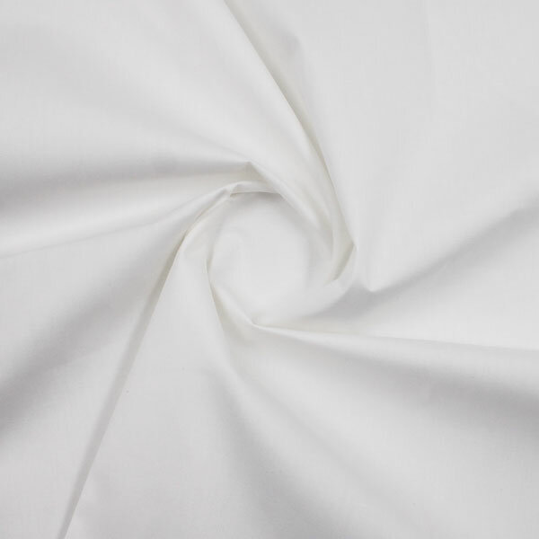 Ткань для шитья, 100% хлопок, белый цвет