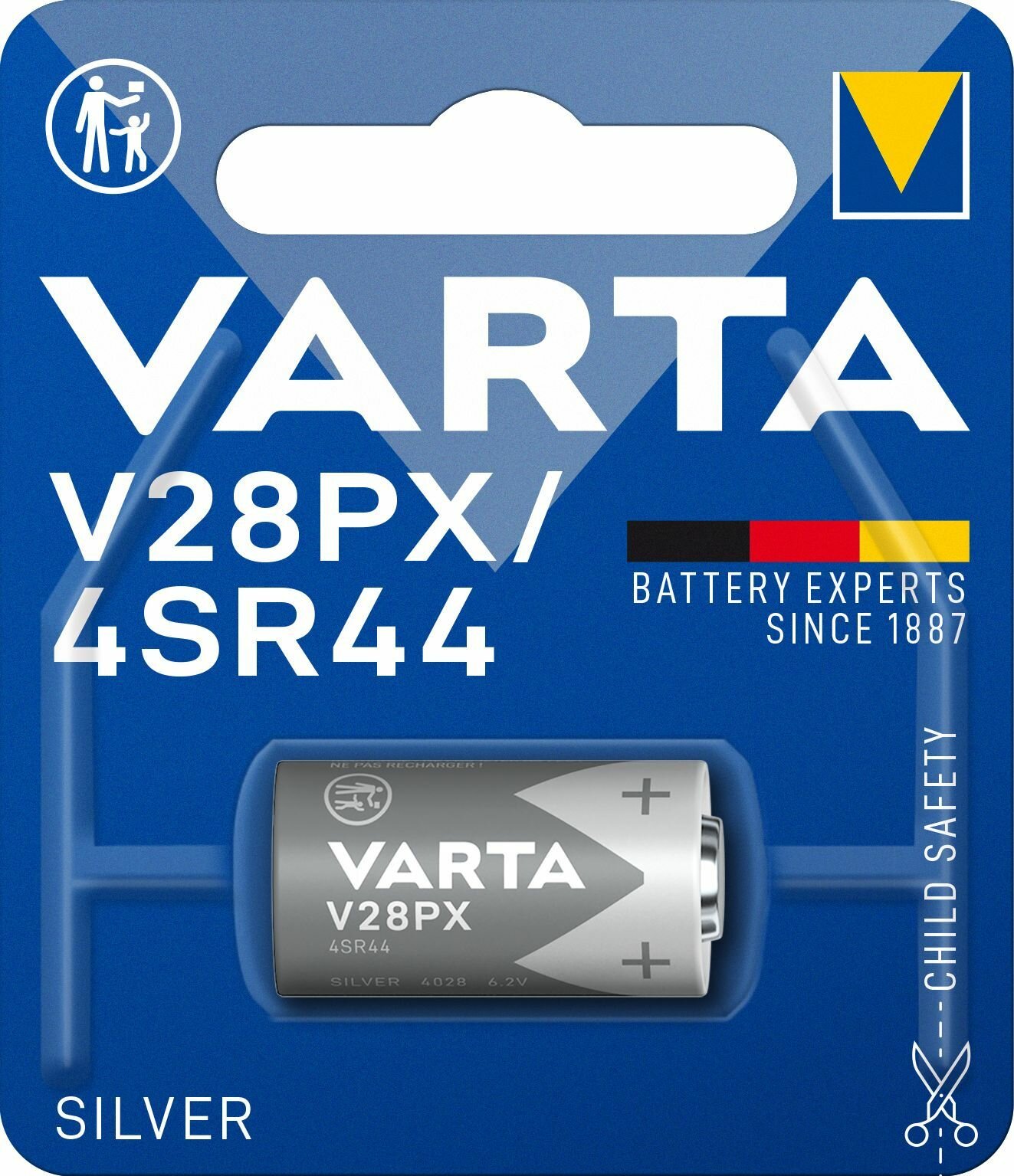 Батарейка VARTA V28PX / 4SR44, 6V