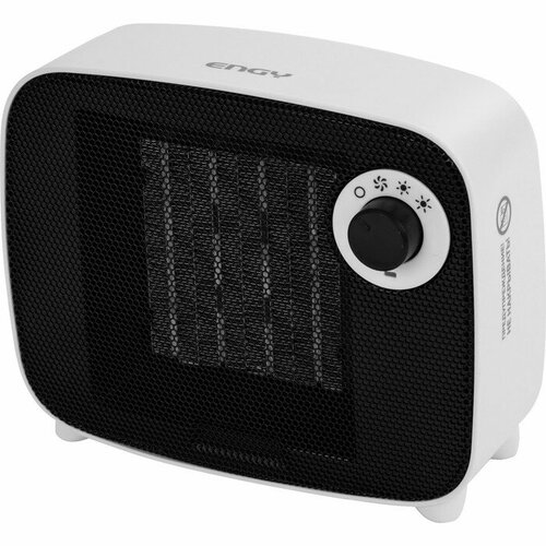 Тепловентилятор Engy PTC-321 керамический настольный 1500 Вт 2 режима чёрно-белый 156600₽