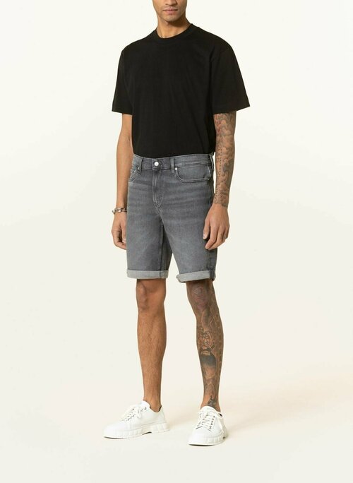 Шорты Calvin Klein Jeans, размер 30, серый