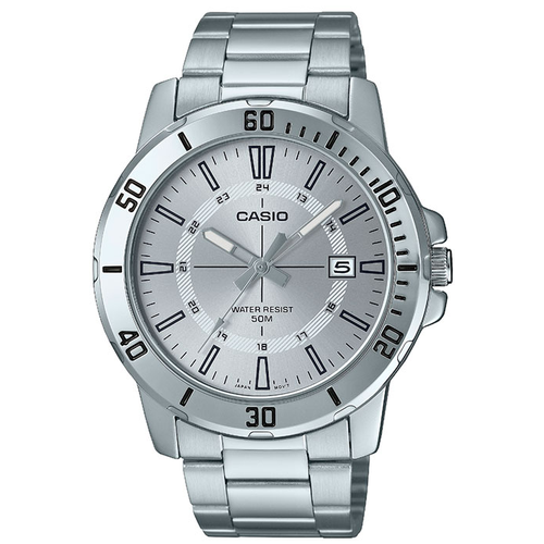 Наручные часы CASIO Collection, серебряный наручные часы casio mtp vd01d 1budf