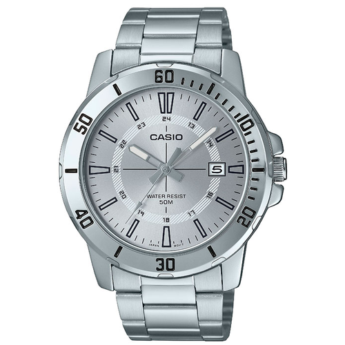 фото Наручные часы casio collection, серебряный