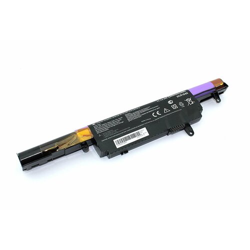 Аккумулятор для ноутбука DNS Clevo W940 11.1V 2200mAh W940BAT-3 черная OEM аккумуляторная батарея для ноутбука dns clevo w240 11 1v 4400mah w240bat 6 черная