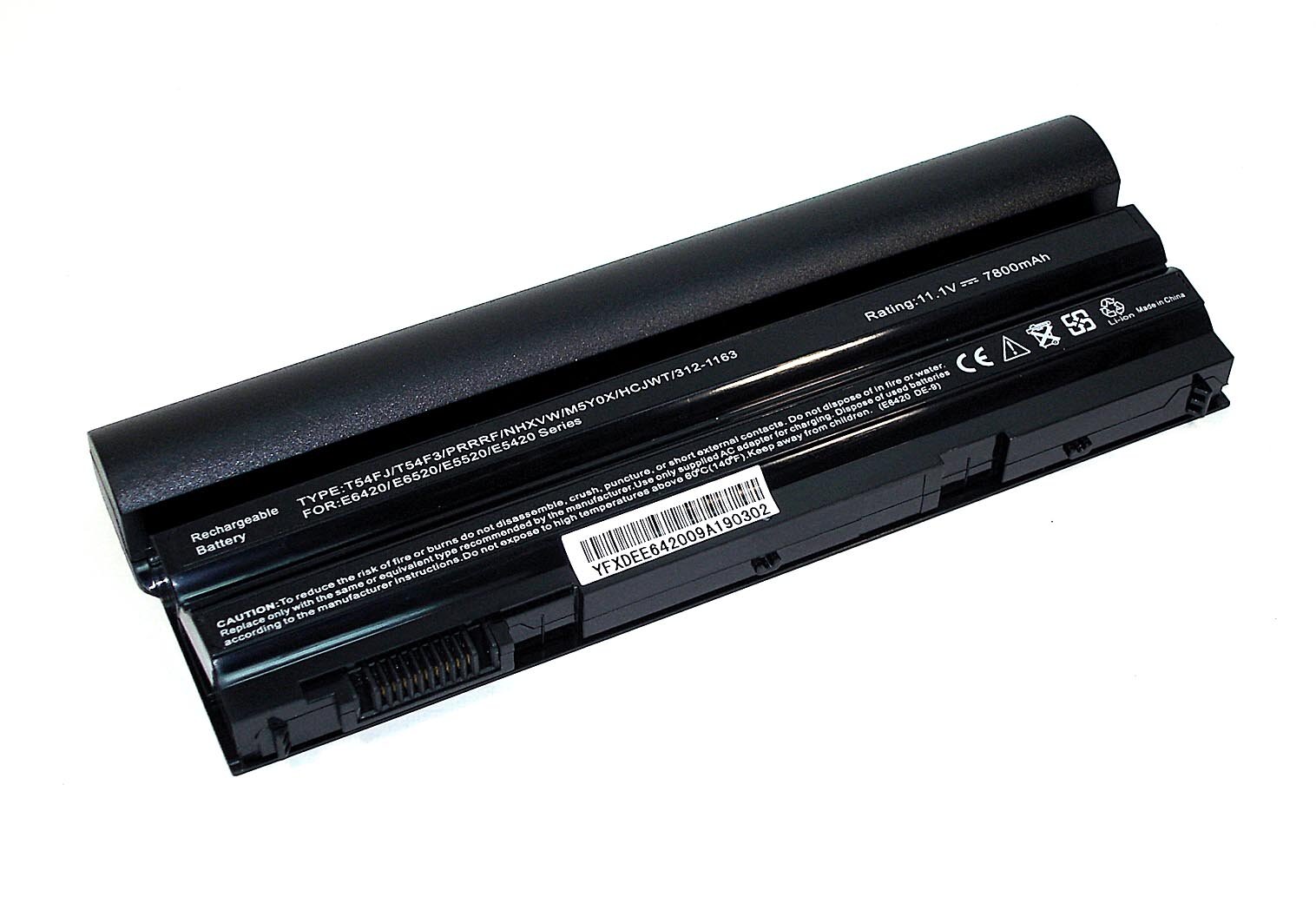 Аккумулятор для ноутбука Dell Latitude E6420 7800mAh T54FJ (4NW9)