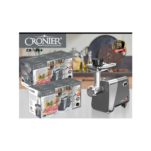 Мясорубка электрическая комбайн терка крониерcr1904Темно-серый 549000₽