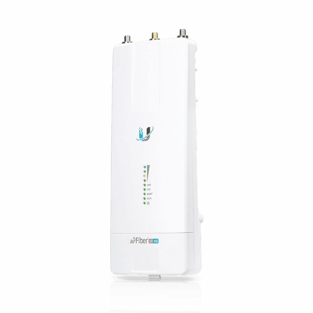 Точка доступа Wi-Fi Ubiquiti airFiber 5X HD 1,3 Гбит-с, Hybrid TDD, без антенны (поставляется отдельно), 2x RP-SMA