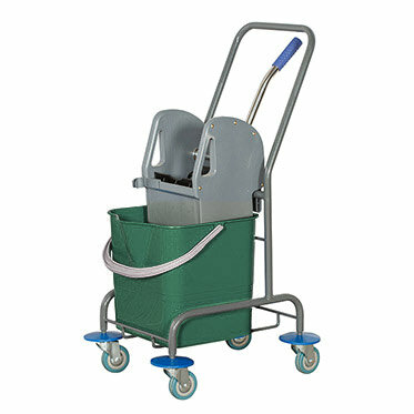 фото Одноведерная уборочная тележка с отжимом
