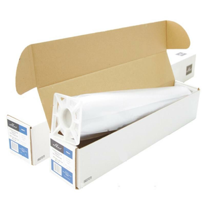 Бумага Albeo Бумага для плоттеров А1+ универсальная Albeo InkJet Paper 610мм x 45,7м, 80г/кв. м, Z80-24-6, 6 пачек, 6 л, 610 мм x 45.7 м, белый - фото №8