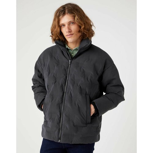 Куртка Wrangler, размер M, черный куртка zara lightweight down puffer белый