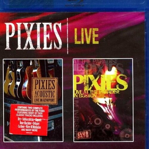 Компакт-диск Warner Pixies – Live Acoustic And Electric (Blu-Ray) компакт диск warner coldplay – ghost stories live 2014 blu ray cd