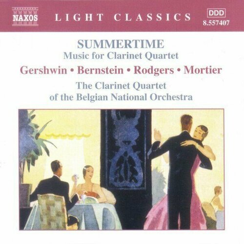 V/A-Music For Clarinet*Gershwin Bernstein Mortier-Summertime Naxos CD EU (Компакт-диск 1шт) v a english string miniatures rutter cordell melanchrino roy duglas naxos cd eu компакт диск 1шт