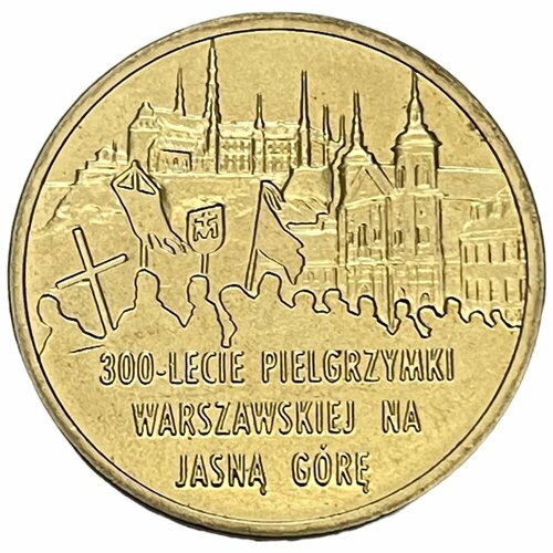 Польша 2 злотых 2011 г. (300 лет Варшавскому Паломничеству к Ясной Горе)