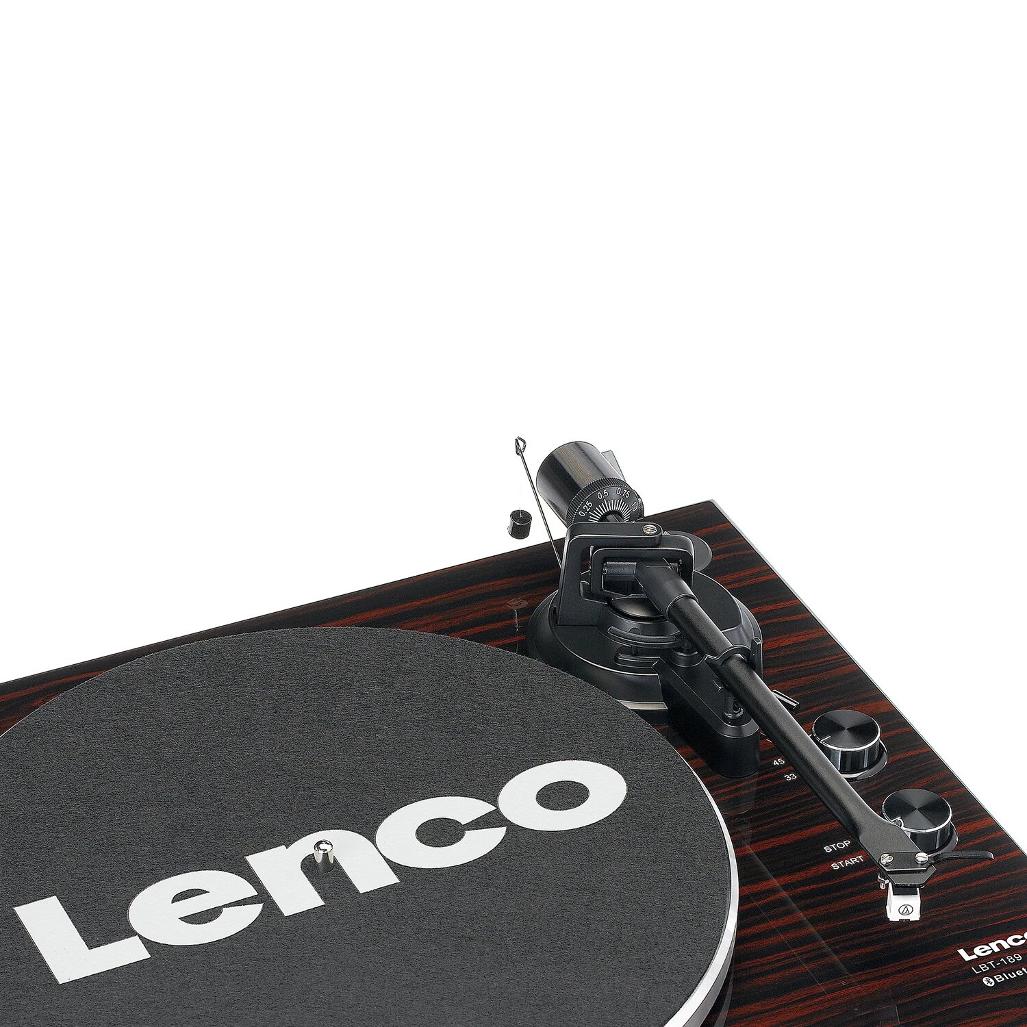 Виниловый проигрыватель Lenco LBT-189 WALNUT