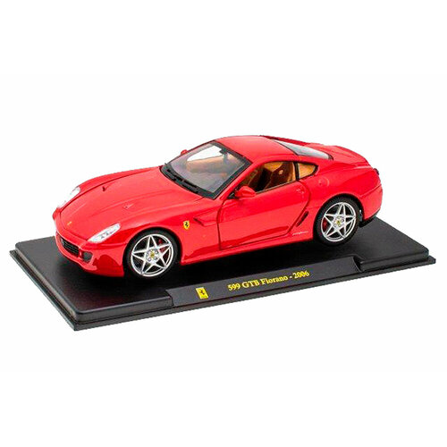 Ferrari 599 gtb fiorano 2006 red радиоуправляемая машинка ferrari 599 gtb fiorano масштаб 1 10 27mhz mjx 8207