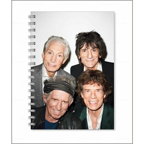 Тетрадь The Rolling Stones, Роллинг Стоунз №5, А6 (10 на 15 см)