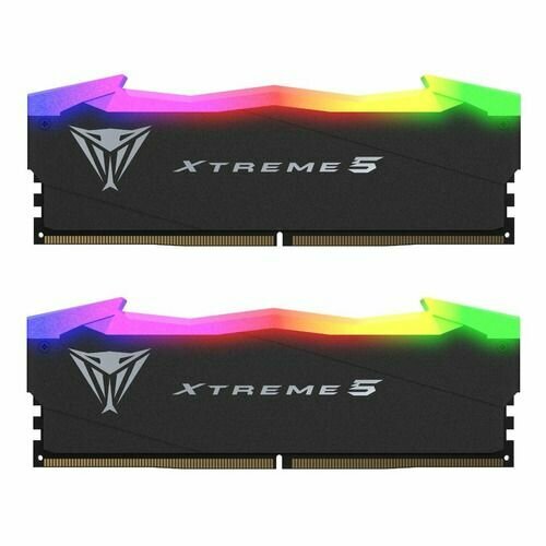 Оперативная память Patriot Viper Xtreme 5 PVX532G76C36K DDR5 - 2x 16ГБ 7600МГц, DIMM, ECC, Ret