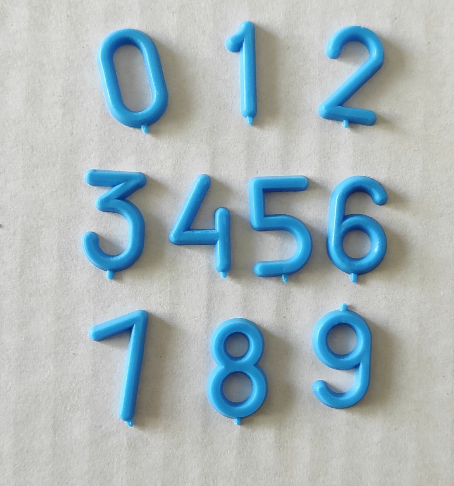 Цифры для маркировки сыра пластиковые набор, 100 шт