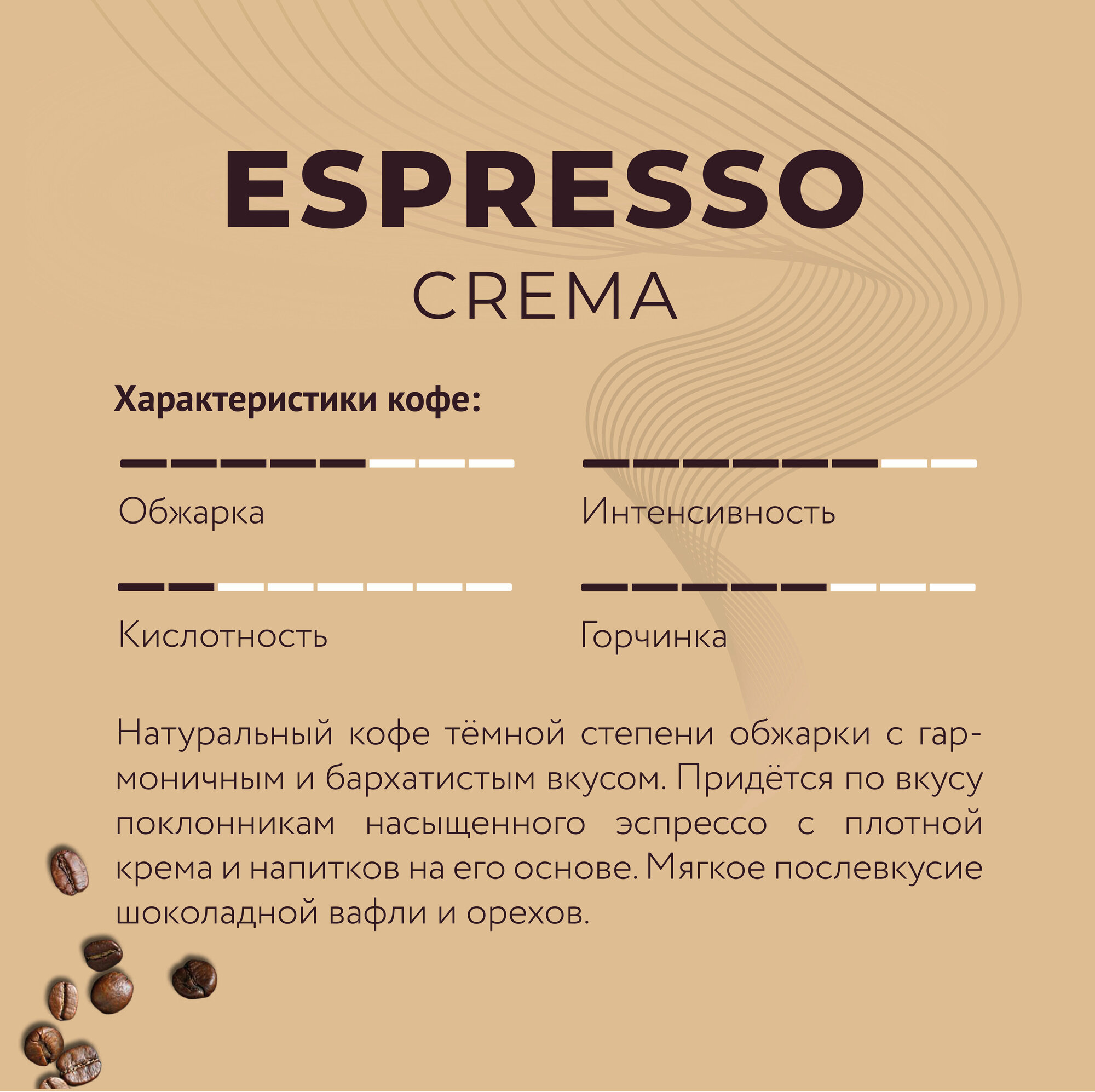 Кофе в зернах LEBO ESPRESSO CREMA 220г - фотография № 2