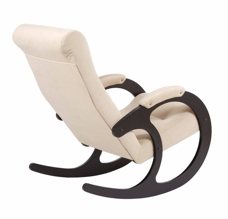 Кресло-качалка мод. 3 (Венге/ ткань V 18) — фото 1