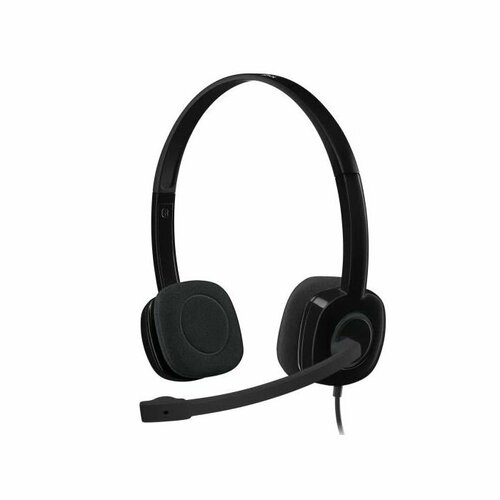 Наушники Logitech Headset H151 Stereo black (981-000590)