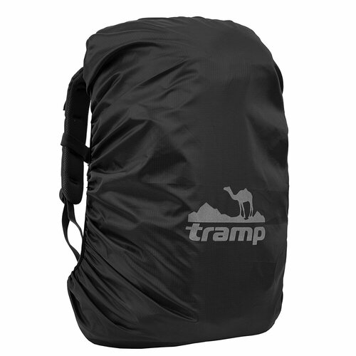 Tramp накидка на рюкзак 30-60л (черный) накидка на рюкзак tramp l 70 100l черный