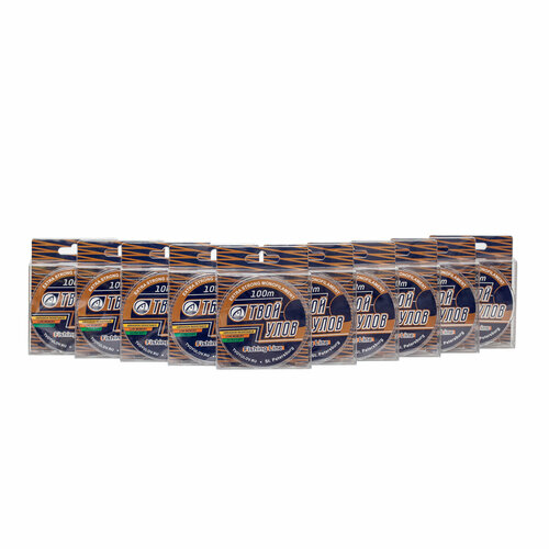 фото Леска твой улов fishing line 100 м, 0.2 мм, 4.51 кг - 10 шт