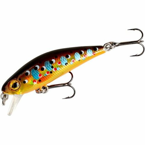 фото Воблер mikado twist brown trout 4.2 см. тонущий