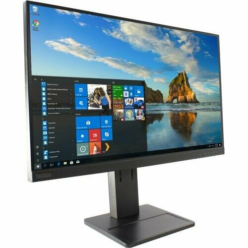 Монитор 23.8" Lenovo ThinkVision E24-28, FHD, IPS, HDMI, VGA, DP, Черный 62B6MAT3EU - фото №4