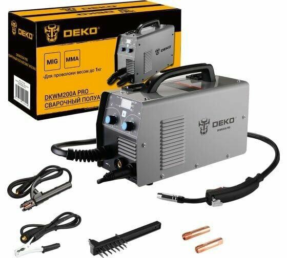 Сварочный полуавтомат DEKO DKWM200A PRO MIG/MAG 200A