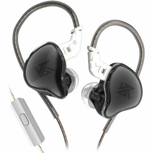 Наушники KZ Acoustics EDC с микрофоном черный 1350₽