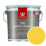 Краска для цоколя Tikkurila Yki Socle RAL 1018 (Цинково-желтый - Zinc yellow) 2,7 л - изображение