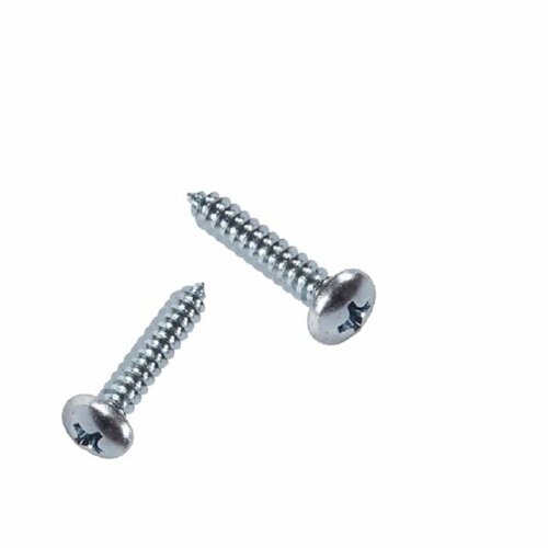 Саморез по металлу с полукруглой головкой 6,3x38 DIN 7981С оцинкованный с острым наконечником (1000 штук) Sorrex OY