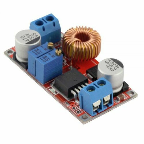 Светодиодный драйвер 5А XL4015 резистор подстроечный 3362p