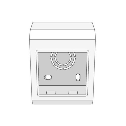Коробка монтажная под 2 модуля PDD VIVA цвет белый DKC VIVA 10033 (6 шт.)