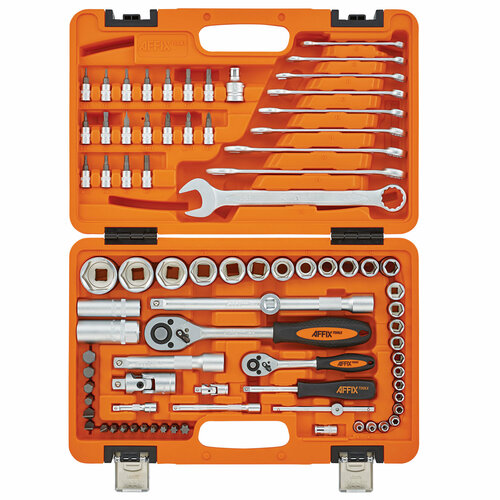 набор инструментов универсальный 94 предмета affix af01094c Набор инструментов универсальный, 82 предмета AFFIX AF01082C