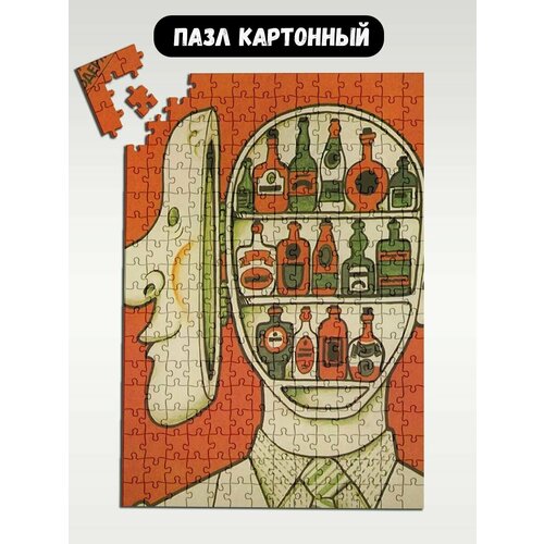 Пазл картонный 39,5х28 см, размер А3, 300 деталей, модель Советские плакаты - 2247 пазл картонный 39 5х28 см размер а3 200 деталей модель советские плакаты 2243