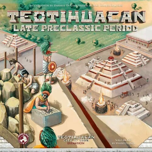 настольная игра crowd games теотиуакан город богов Настольная игра Teotihuacan. Late Preclassic Period (дополнение) на английском языке