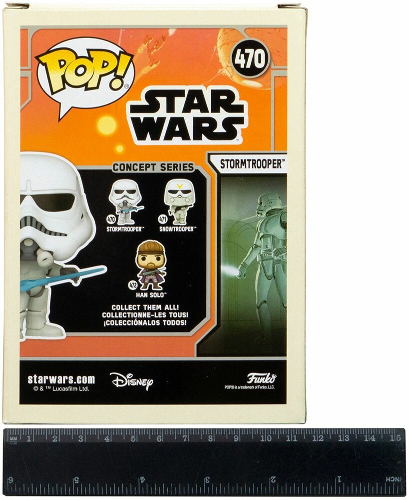 Фигурка Funko POP! Звездные войны: Штурмовик - фото №2
