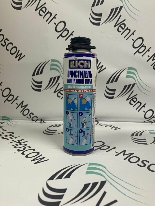 фото Очиститель монтажной пены RICH