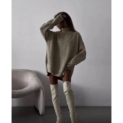 фото Свитер, размер 42/46, бежевый hpm