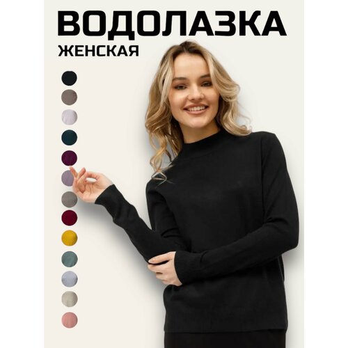 фото Водолазка, размер 42-46, черный must!have