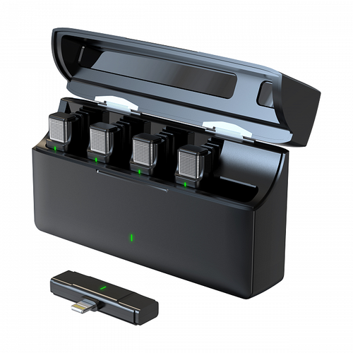 Комплект из четырех беспроводных петличных микрофонов для IPhone SkyDisco MIC-CAM42 1996400₽