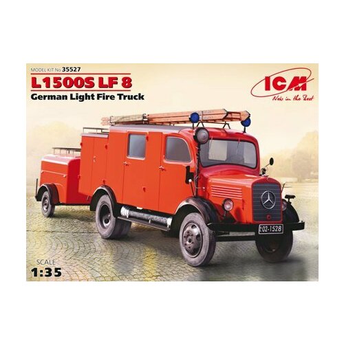 35527 ICM Германский легкий пожарный автомобиль L1500S LF 8 Масштаб 1/35 германский легкий автомобиль радиосвязи 35583