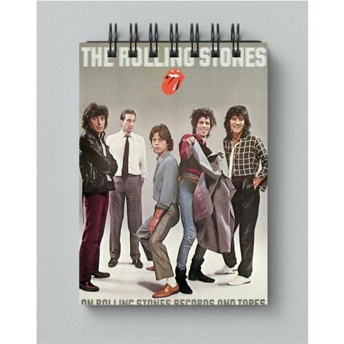 Блокнот The Rolling Stones, Роллинг Стоунз №7, Размер А5, 15 на 21 см блокнот the rolling stones роллинг стоунз 10