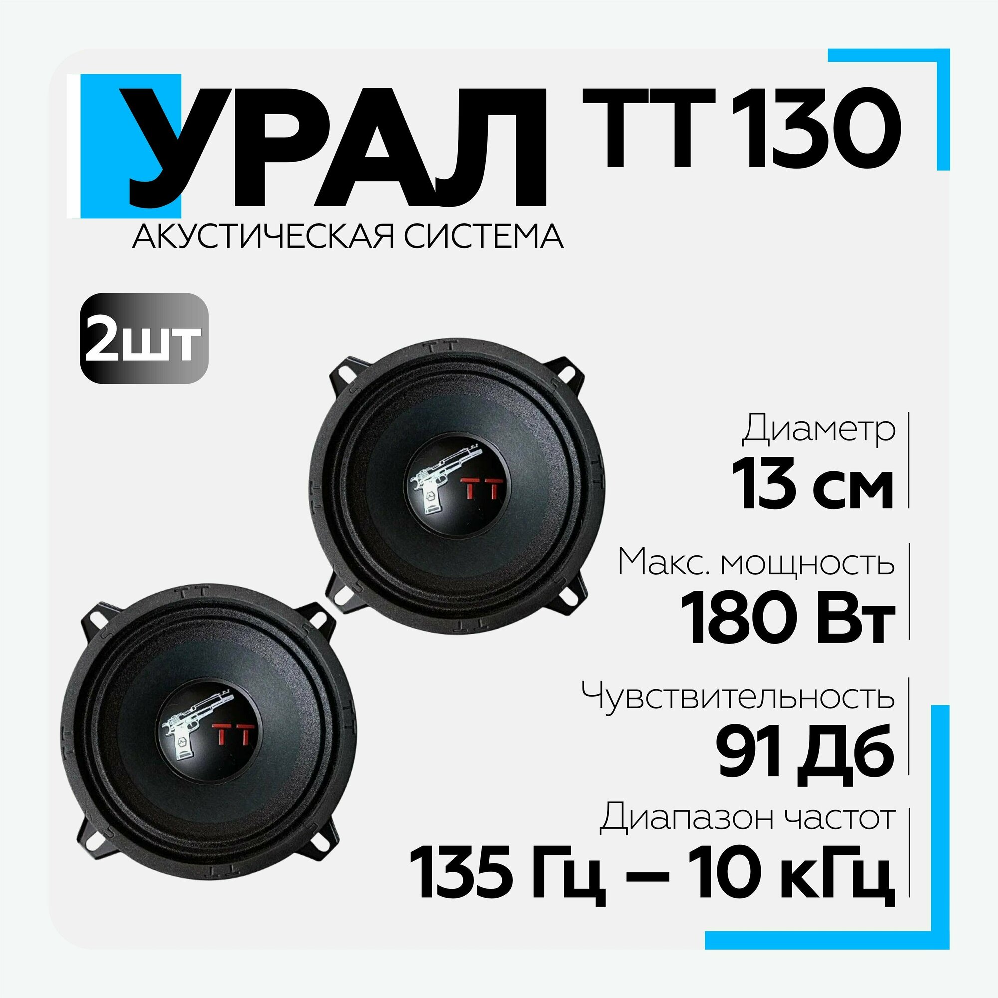 Акустическая система урал (URAL) TT 130.2