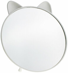 Зеркало настольное Ушки кот, 16х17см