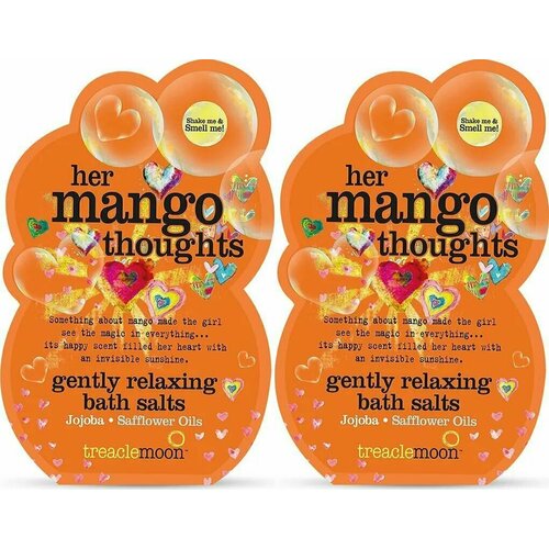 Treaclemoon Пена для ванны, манго, 80 г, 2 упак