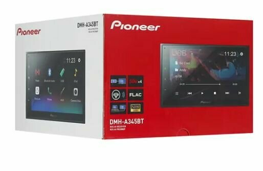 Автомагнитола Pioneer DMH-A345BT 2DIN 4x50Вт - фотография № 8