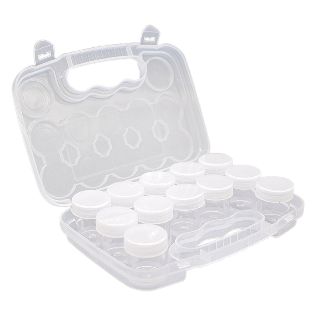 фото 21835 Органайзер для мелочей с 12 баночками Hobby&Pro