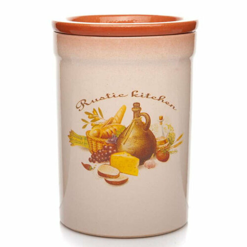 Банка для хранения продуктов d11см, h15,5см, v0,8л